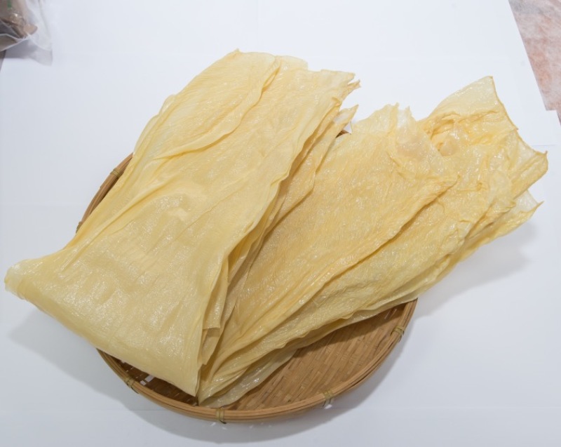 九龙山泉黄腐竹，豆香浓郁、劲道爽滑