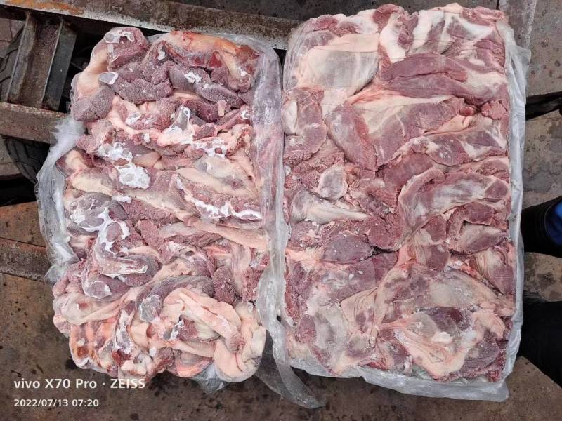 护心肉，纯干护心肉肉猪肉嘴好吃的