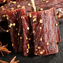 正宗风干牛肉干风味牦牛肉干九成干牛肉干麻辣香辣五香味网红