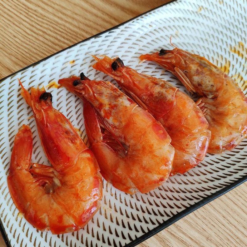 海鲜油焖大虾干麻辣虾香辣海虾富贵即食烤虾休闲海味零食