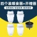 家禽自动喂食器养鸡自动喂食器喂鸡食槽料槽带盖防潮养鸡神器