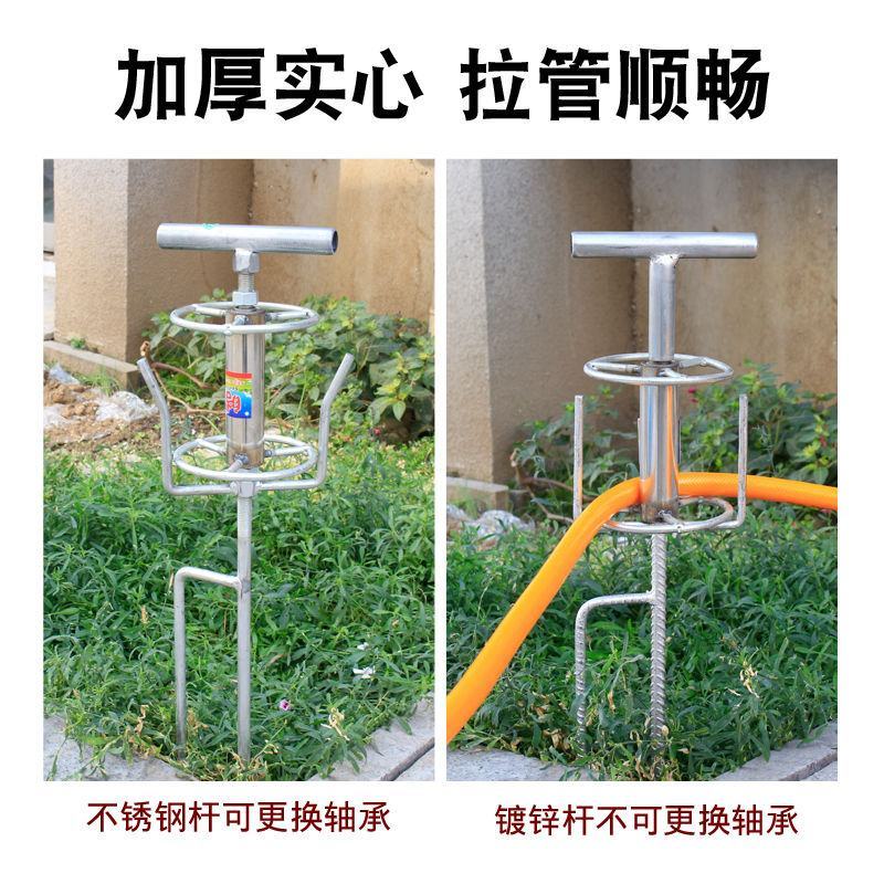 打药拉管神器农用背带转弯插地机打农药拐弯器转角拉管拖管子