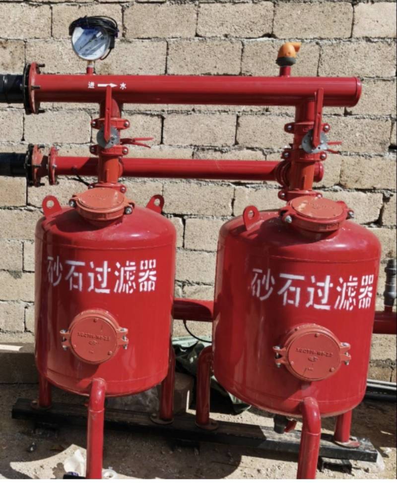 过滤施肥罐农田灌溉过滤器网式过滤器手动砂石过滤器