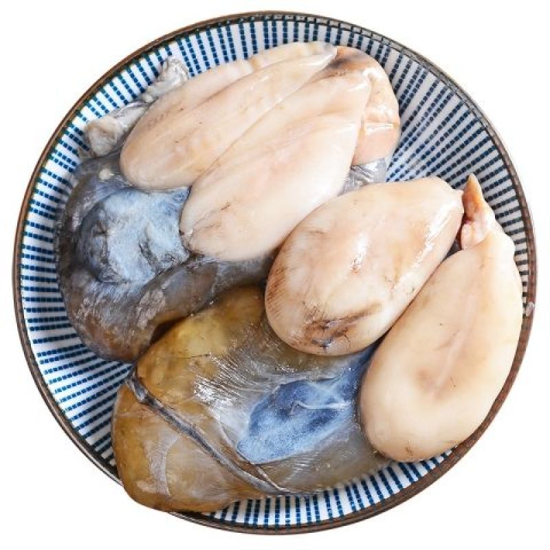 宁波特产东海咸墨鱼蛋500g优质新鲜腌制咸目鱼蛋带膏