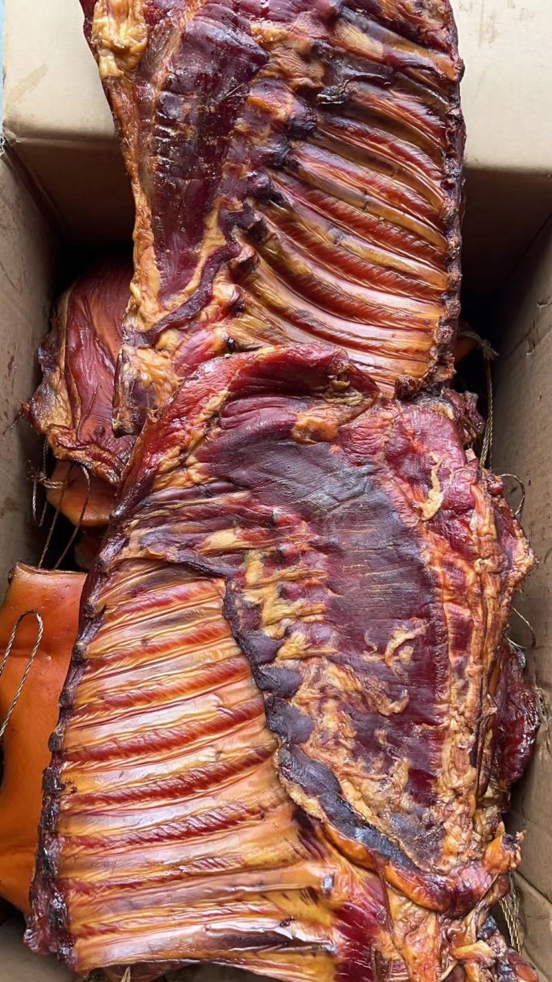 烟熏小猪排中方腊肉腊猪排一手货源价格美丽品质保证