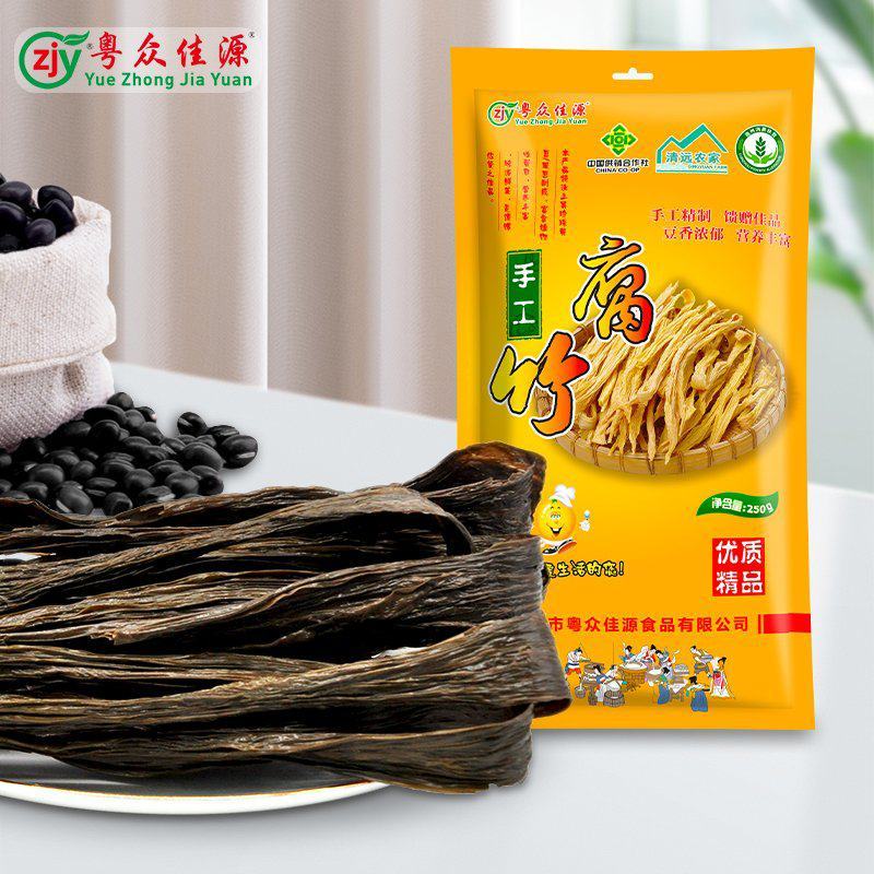 粤众佳源黑豆腐竹袋装