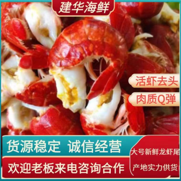 一级小龙虾尾现剥活无冰衣速冻支持一件代发