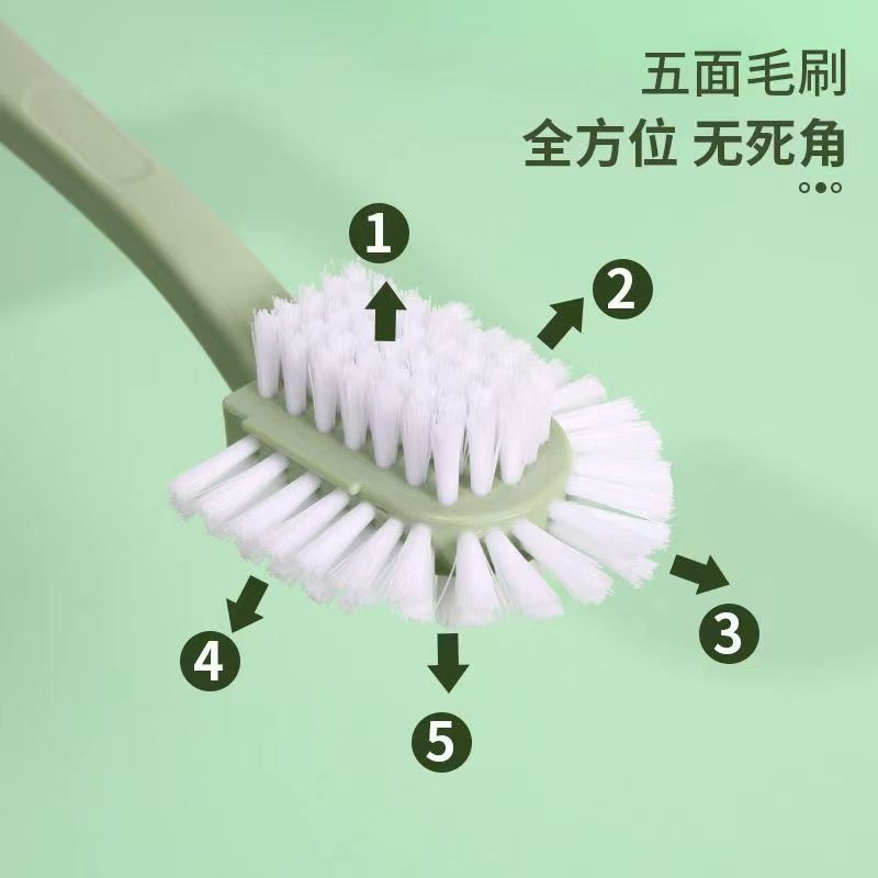 五面鞋刷家用创意鞋刷多面无死角洗刷鞋子不伤鞋子刷多功能鞋
