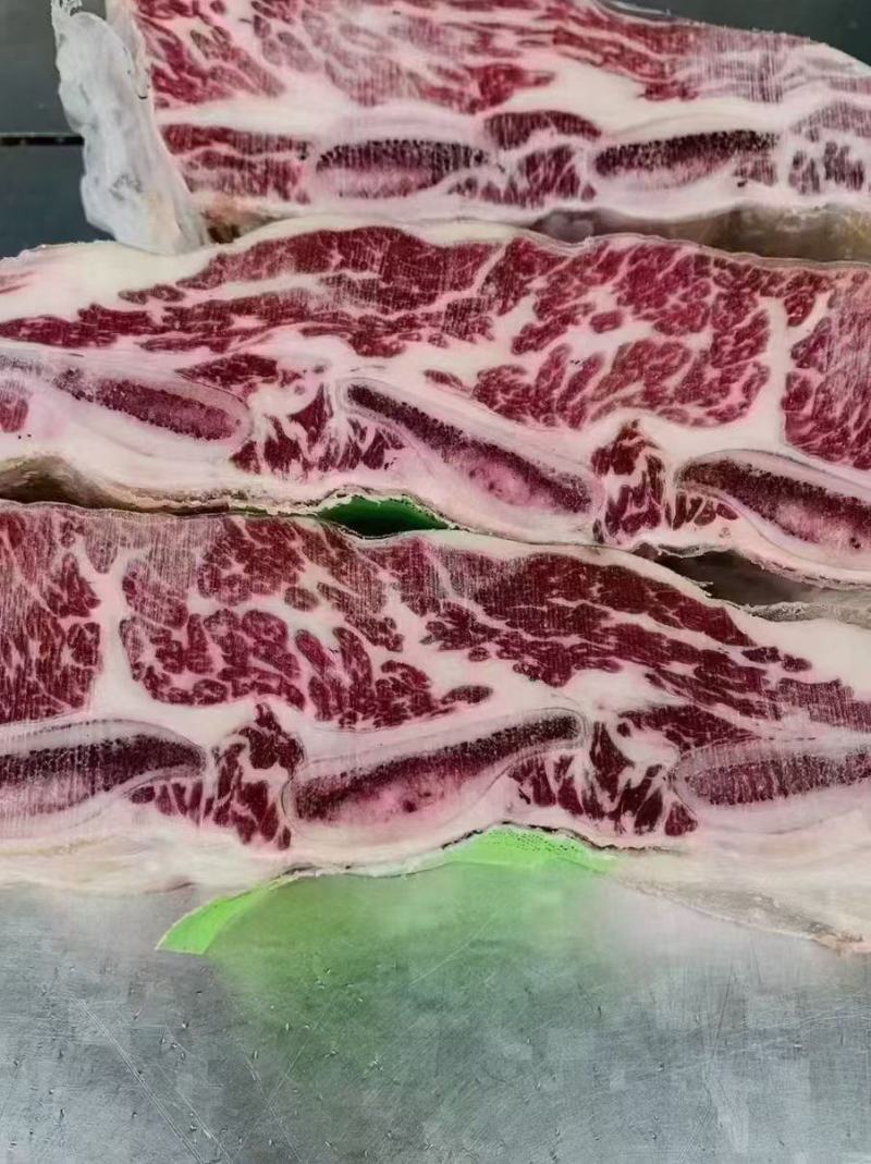 澳洲谷饲PR级牛排原切雪花牛仔骨原切带骨牛排