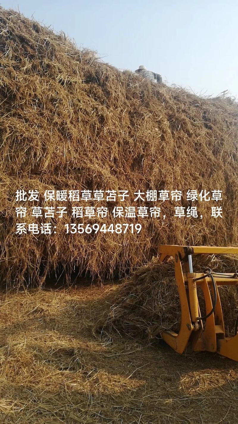草苫，大量批发各种草苫，欢迎定购。批发保暖稻草草苫子