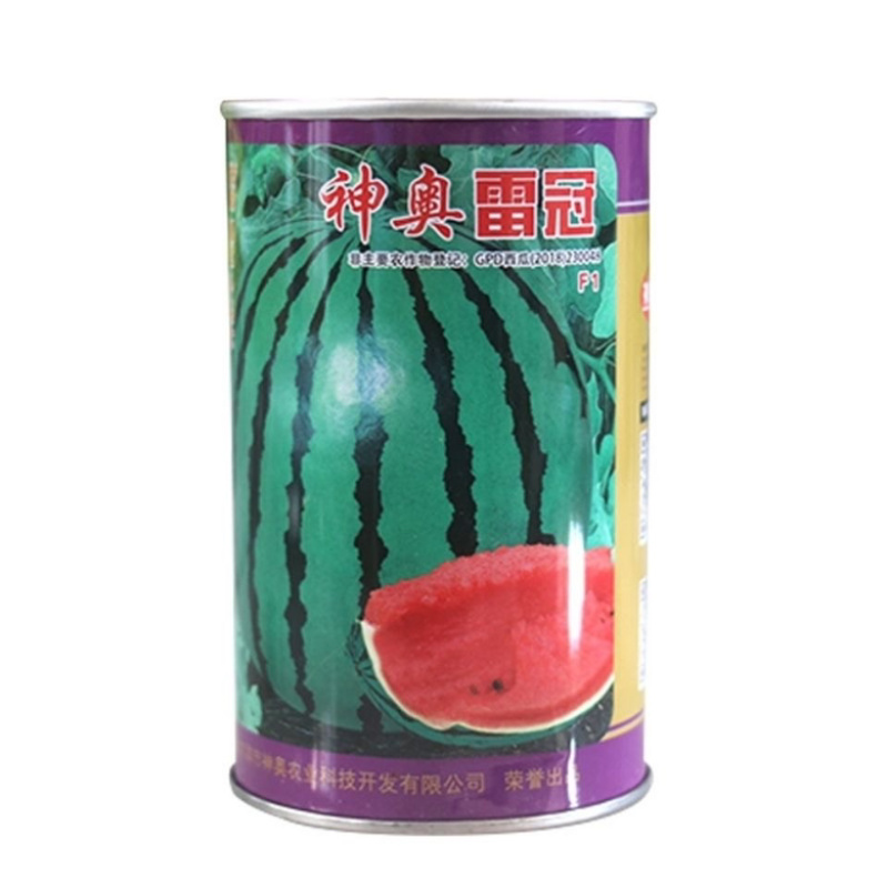神奥666精品西瓜种子皮色绿瓤色红产量高皮薄坚韧耐储运