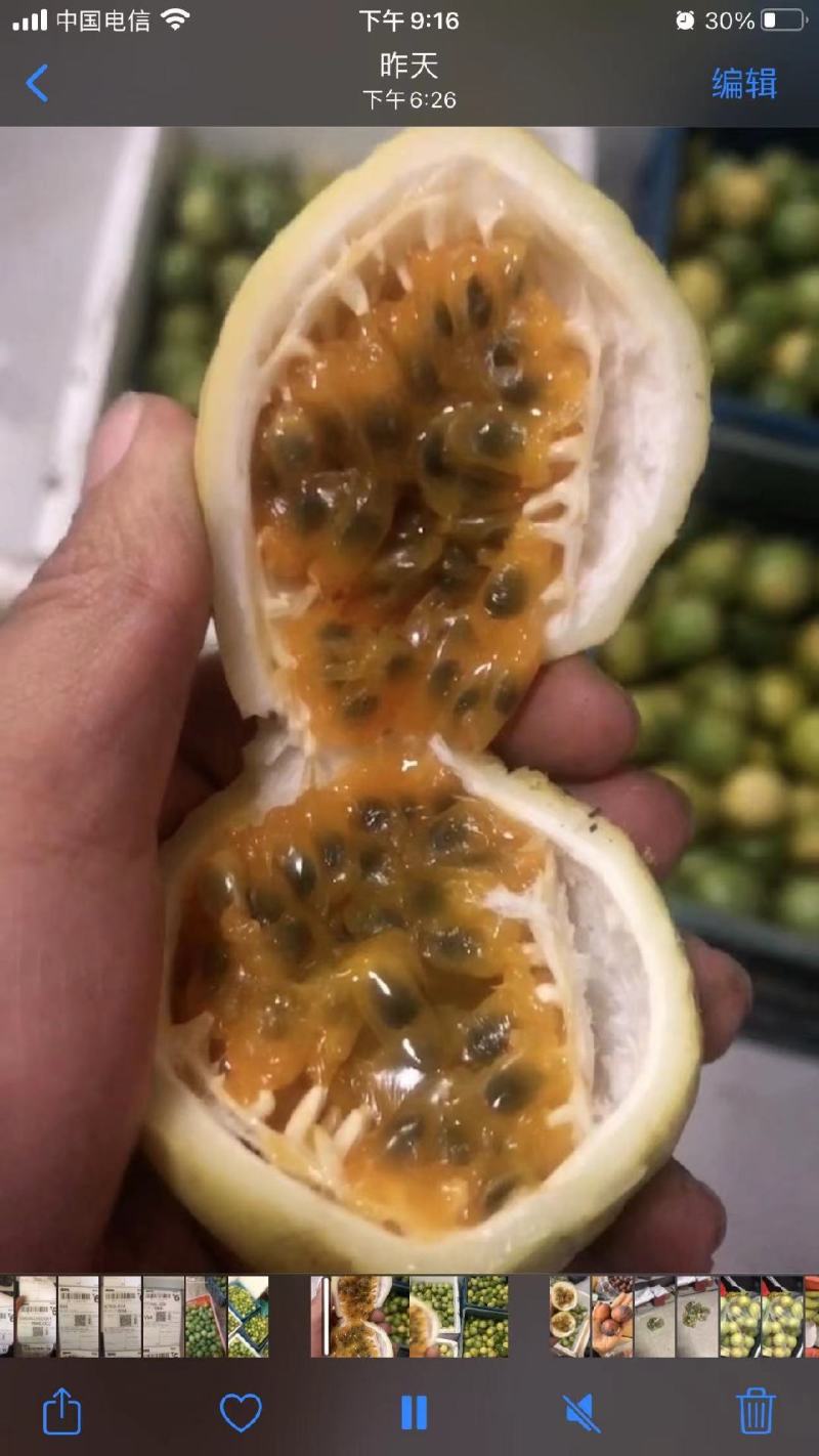 海南钦蜜九号黄金百香果