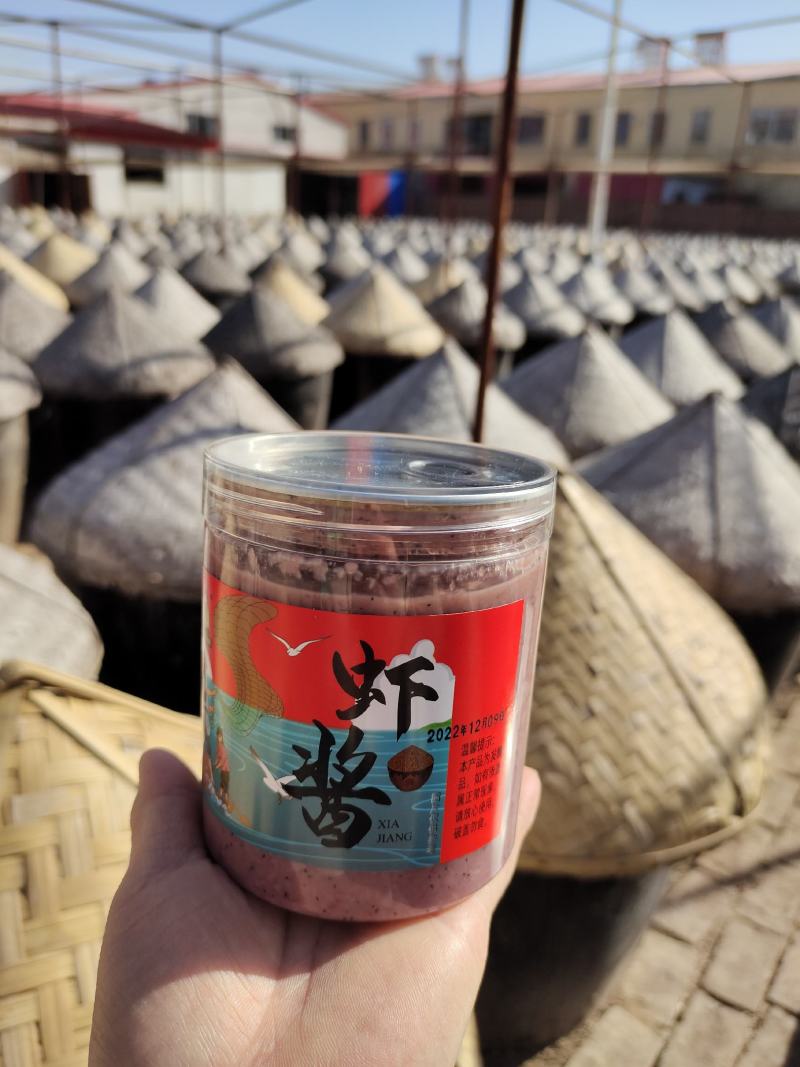 山东冯家虾酱低盐原味纯手工搅制可视频看货无差价