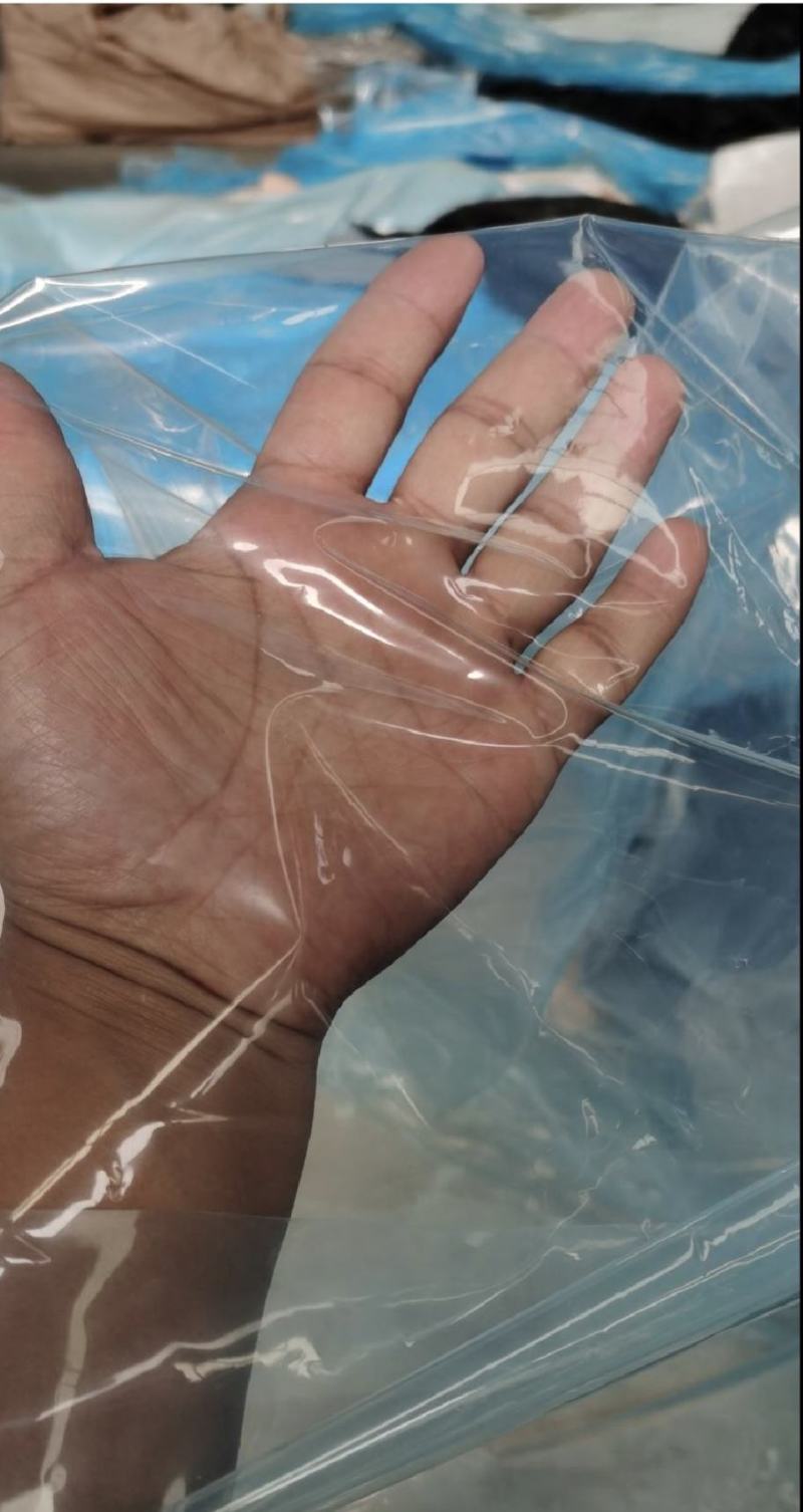 五层共挤水晶po膜生产中