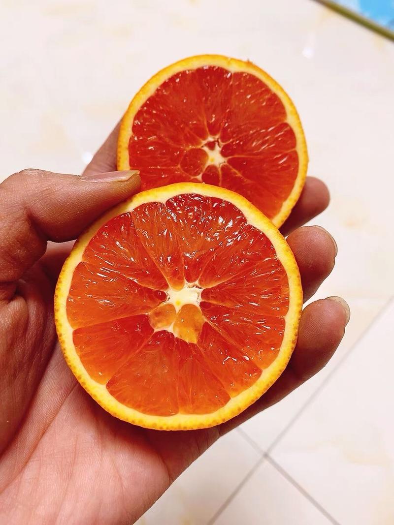 湖北橙子秭归中华红橙，皮薄肉甜水分充足现采摘