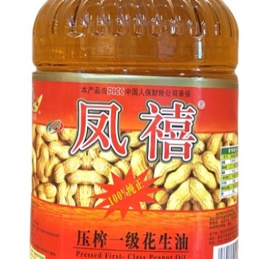 凤禧花生油5升装