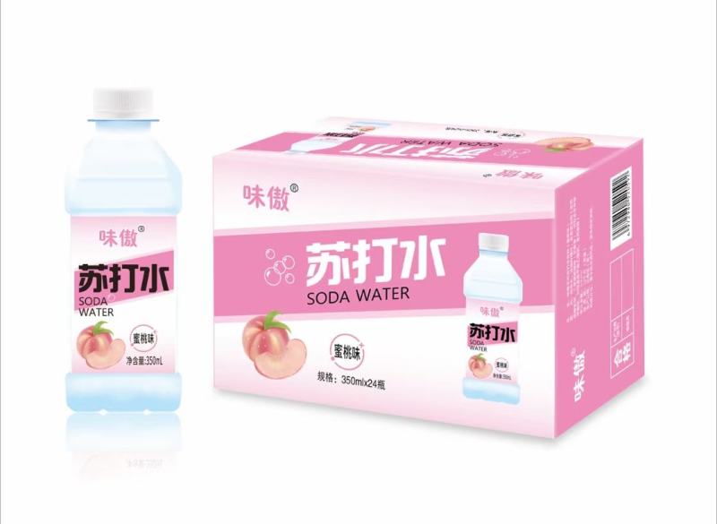 原味苏打水，柠檬味苏打水，蜜桃味24瓶装，厂家直发