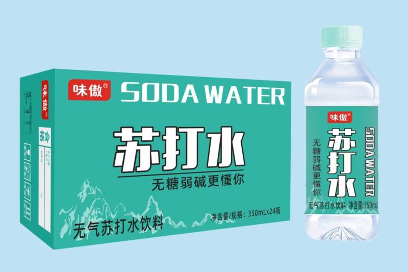 原味苏打水，柠檬味苏打水，蜜桃味24瓶装，厂家直发