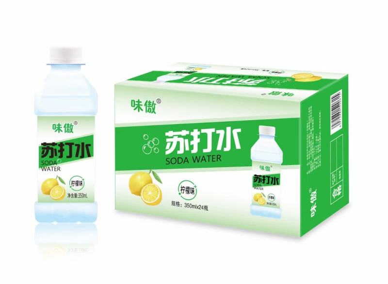 原味苏打水，柠檬味苏打水，蜜桃味24瓶装，厂家直发