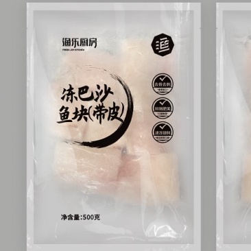 冻巴沙鱼块（带皮）