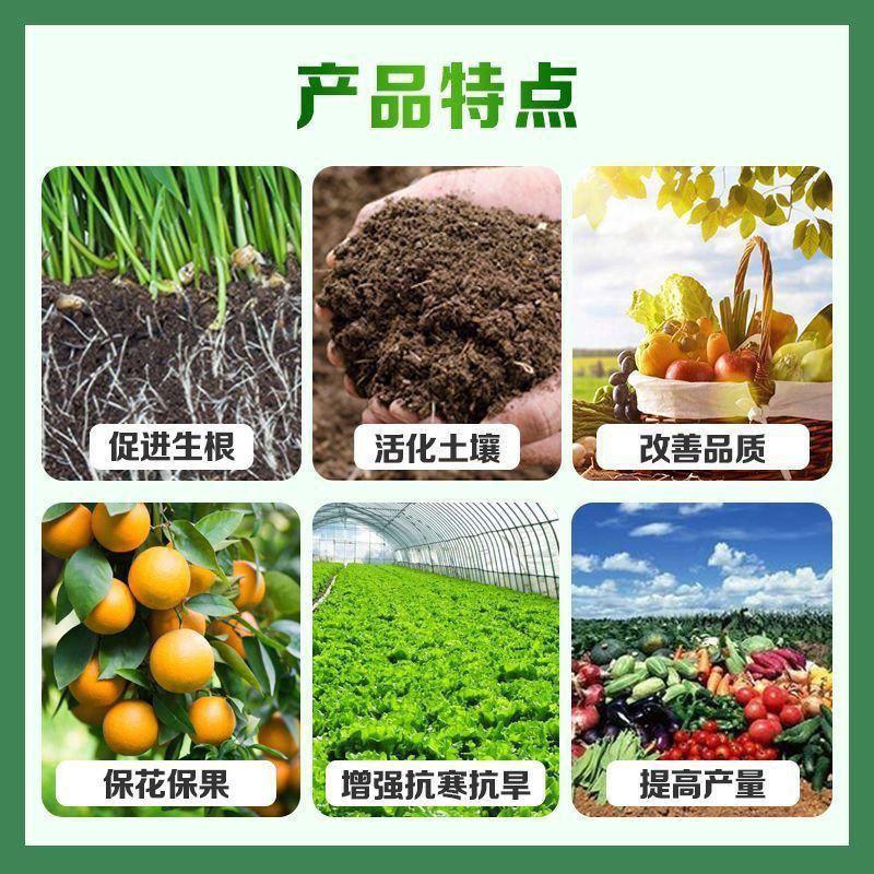 矿源黄腐酸钾原粉腐植酸叶面肥有机肥生根壮苗水溶肥料