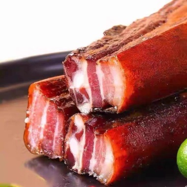 批发陕南精品农家土猪肉腊肉腊肠烧洗干净抽真空一斤独立包装