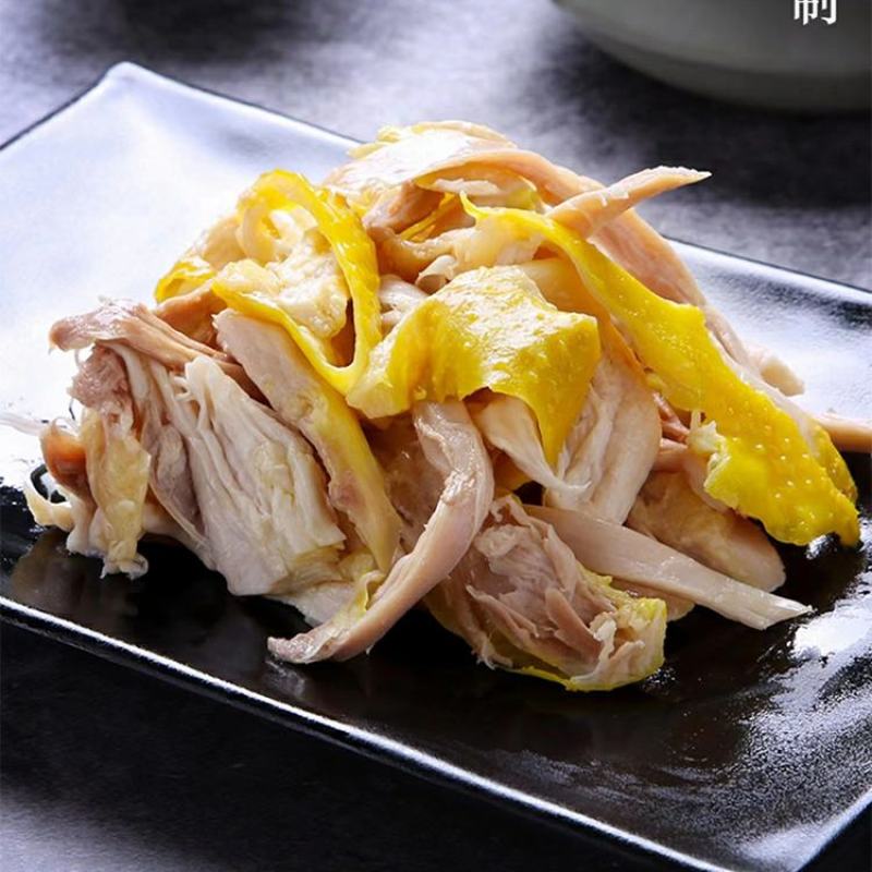 盐焗手撕鸡正宗广东清远特产熟食休闲小吃农家散养土鸡