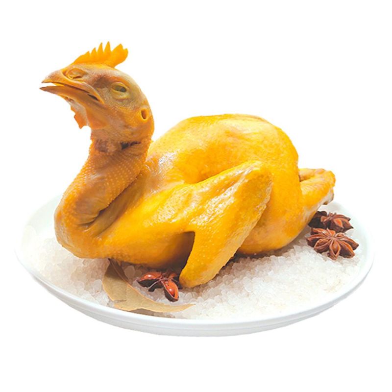 广东盐焗鸡整只正宗客家盐焗风味特产熟食真空手撕盐