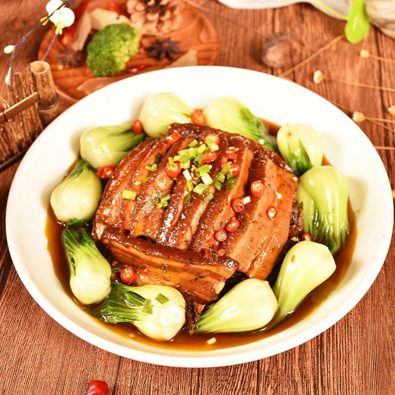 梅菜扣肉五花肉红烧肉熟食商用真空即食梅菜扣肉那半成品