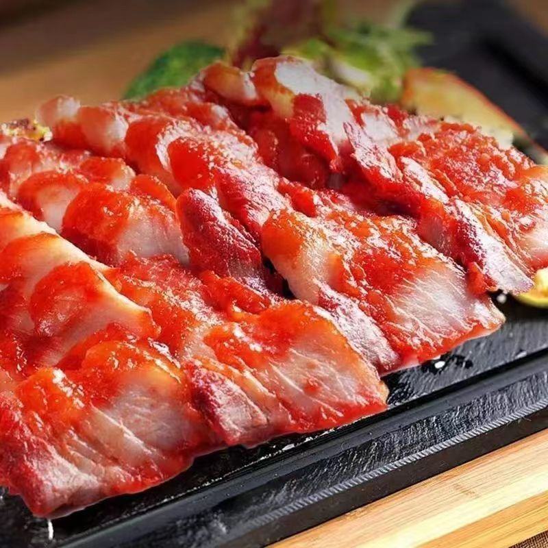 【厂家特卖】广东蜜汁叉烧肉1kg真空密封开袋即食猪肉港式