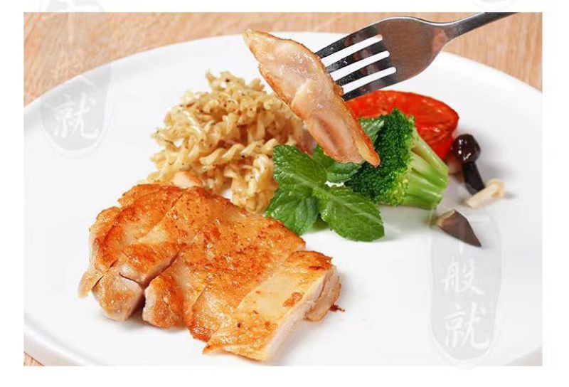 千般就黑椒脆皮鸡扒原味脆皮鸡扒蒜香脆皮半成品中西餐饭10