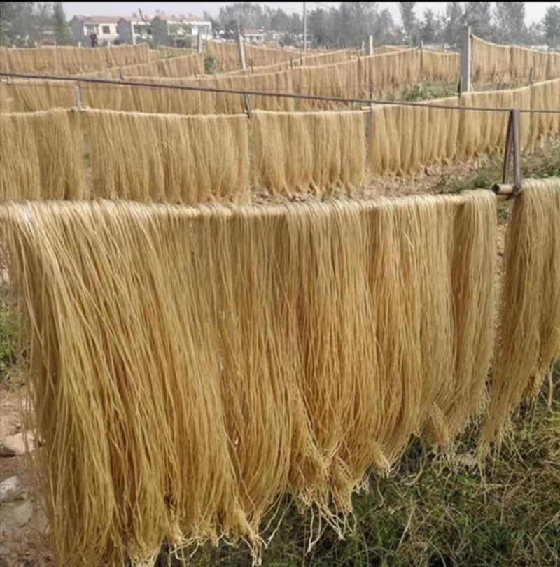 红薯粉条，山东沂蒙山正宗红薯粉条，纯手工制作产地直发