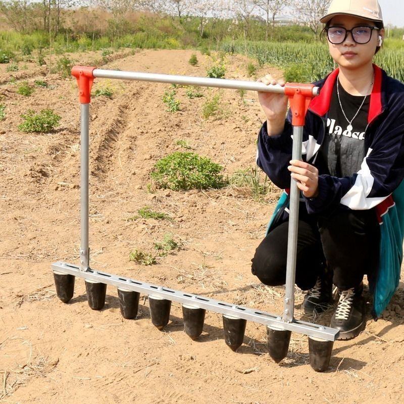 草莓打孔器压窝器栽苗挖洞打眼挖窝神器大棚种植打洞定植打穴