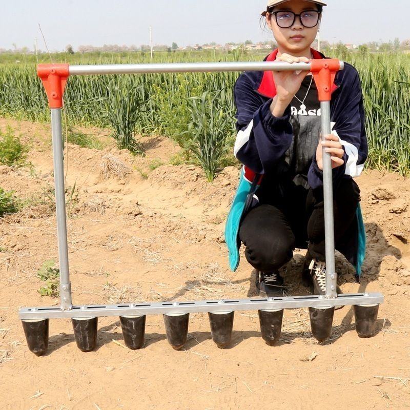 草莓打孔器压窝器栽苗挖洞打眼挖窝神器大棚种植打洞定植打穴
