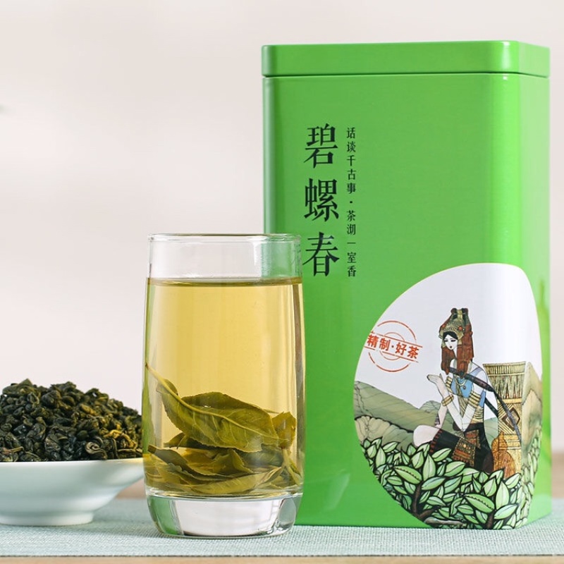 云南头春茶一级碧螺春绿茶春茶叶新明前浓香型散茶