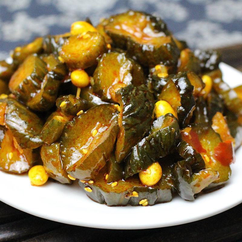 油泼黄瓜9斤腌黄瓜酱菜自制农家下饭菜开胃即食小菜咸菜东北