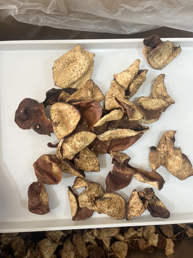 5年老陈皮新会陈皮味浓香味浓泡水喝颜色好老陈皮