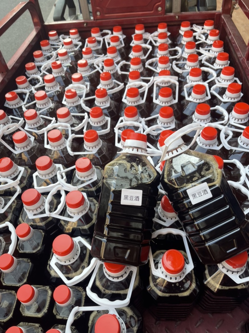 客家传统火灸黑豆糯米酒黄酒客家甜酒月子酒