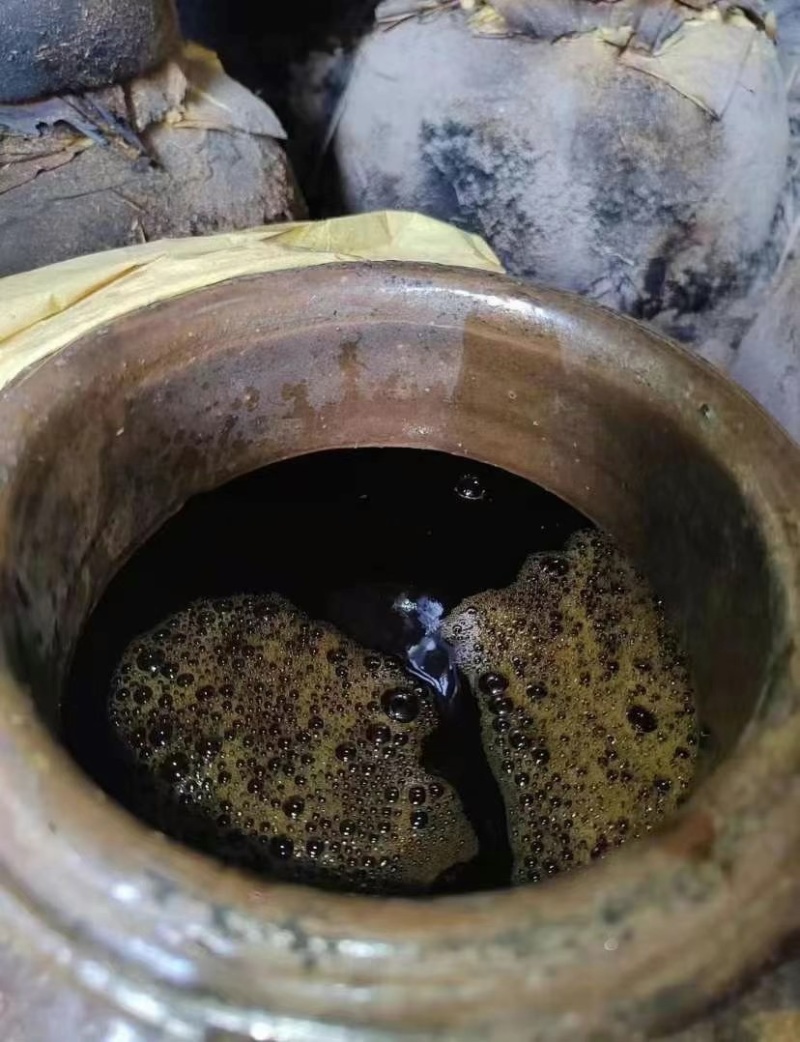 客家传统火灸黑豆糯米酒黄酒客家甜酒月子酒