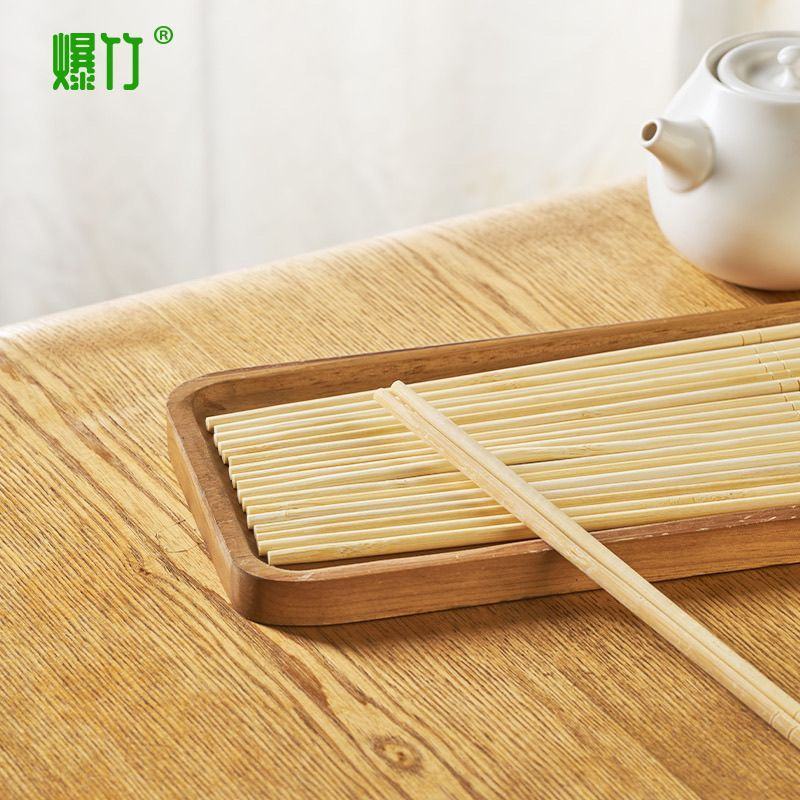 一次性筷子批发专用外卖打包竹筷快餐饭店家用便宜方便熊猫圆