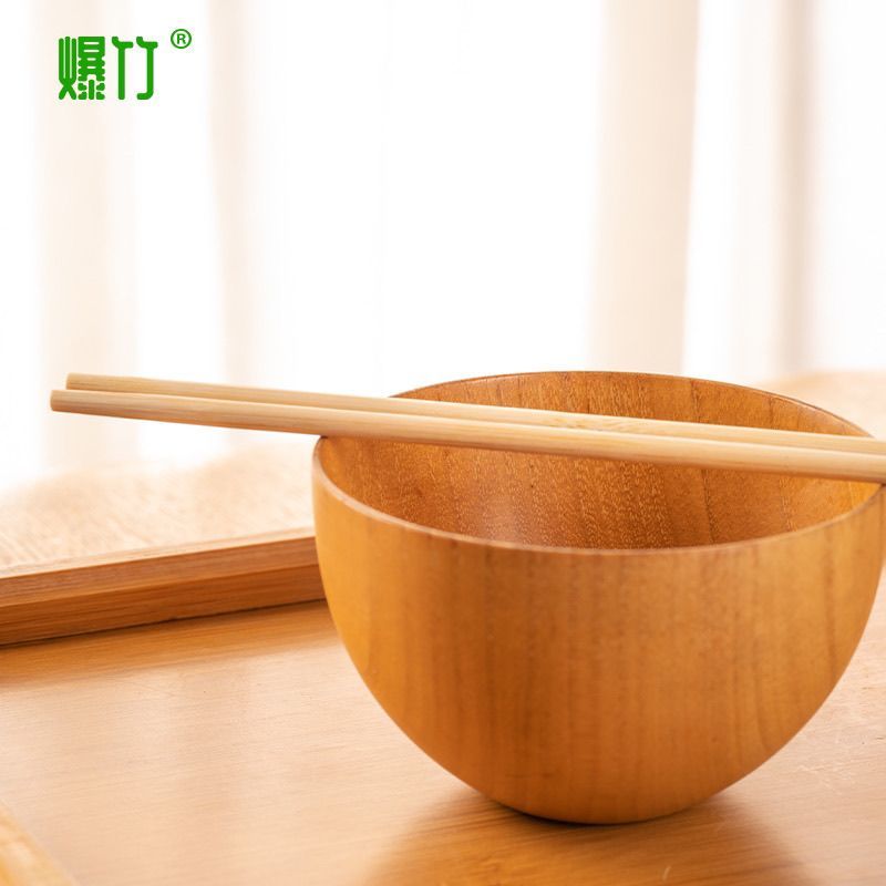 一次性筷子批发专用外卖打包竹筷快餐饭店家用便宜方便熊猫圆