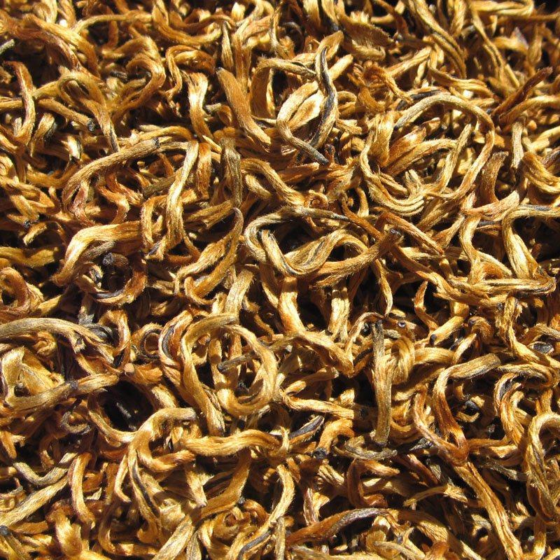 批发云南红茶大叶滇红茶蜜香金芽蜜香金丝滇红茶工夫
