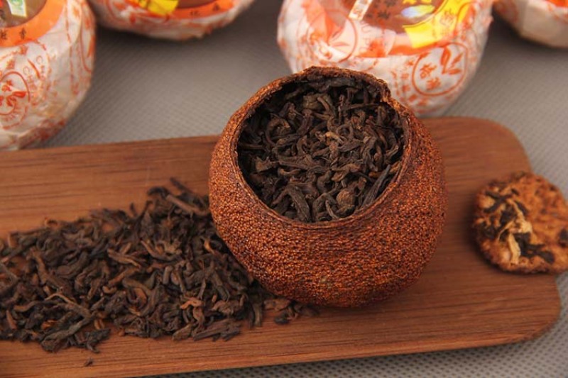 批发普洱茶熟茶散茶柑普普洱茶312陈年桔普茶新会