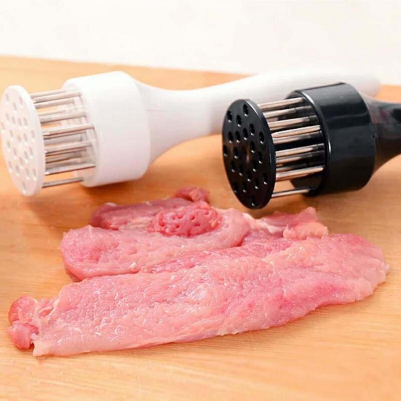 家用断筋嫩肉针猪扒鸡排鸡翅松肉针敲肉锤不锈钢牛排扎孔器猪