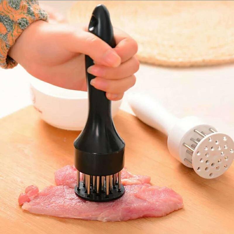 家用断筋嫩肉针猪扒鸡排鸡翅松肉针敲肉锤不锈钢牛排扎孔器猪