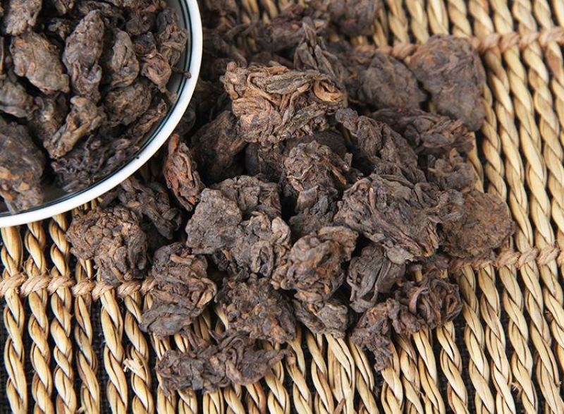 批发云南特产老茶头龙园号品质普洱自然沱散茶1.3千克木盒