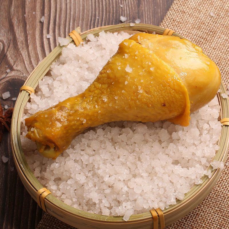 盐焗鸡腿大鸡腿开袋即食真空包装休闲零食便宜批发盐焗鸡腿特