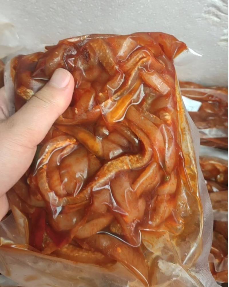 藤椒猪皮丝猪皮凉菜卤菜熟食预制菜价格美丽低成本操作简单