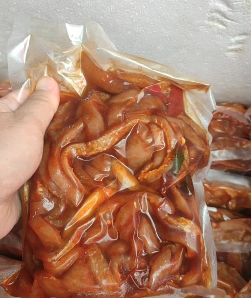 藤椒猪皮丝猪皮凉菜卤菜熟食预制菜价格美丽低成本操作简单