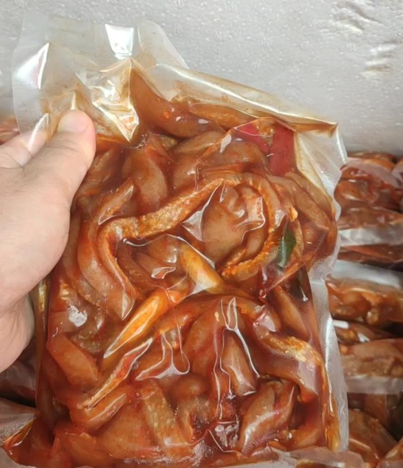 藤椒猪皮丝猪皮凉菜卤菜熟食预制菜价格美丽低成本操作简单